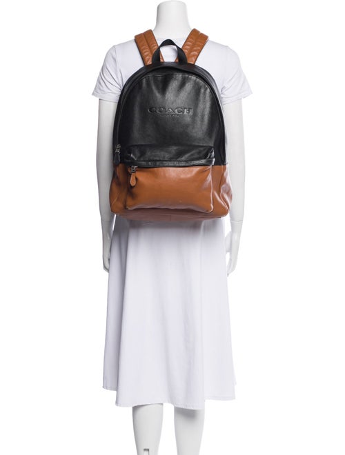 Coach Leather Backpack