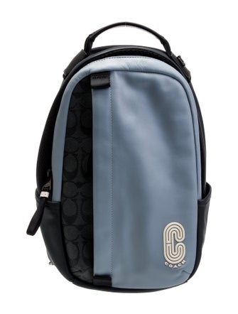 Coach Leather Backpack