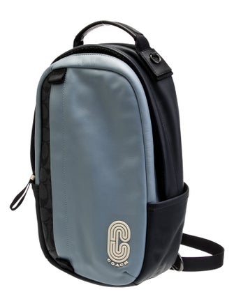 Coach Leather Backpack