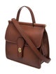 Coach Leather Top Handle Bag