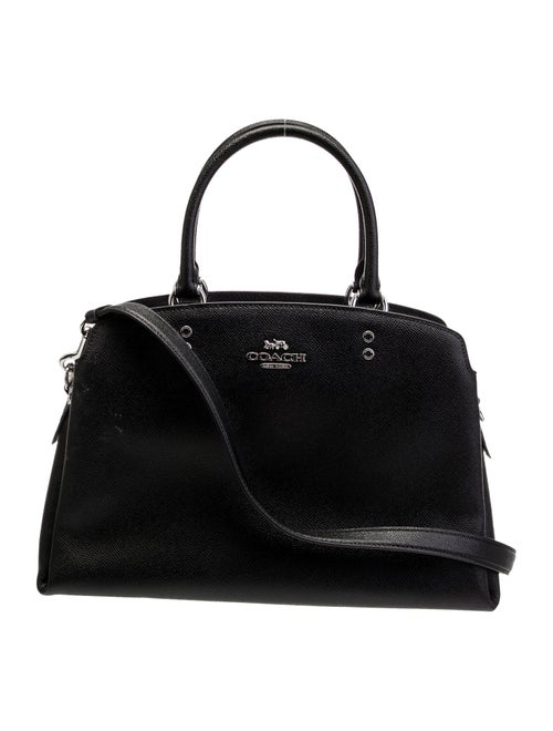 Coach Saffiano Leather Top Handle Bag