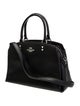 Coach Saffiano Leather Top Handle Bag