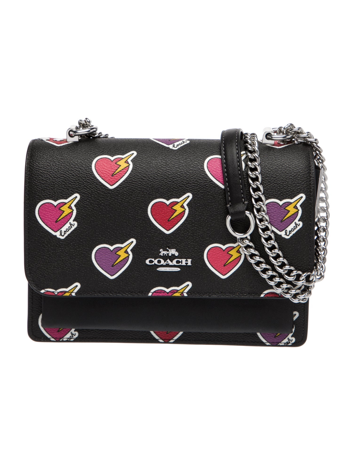 Coach Leather Minaudière