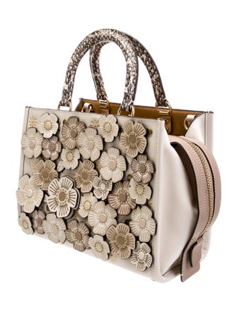 Coach Leather Top Handle Bag