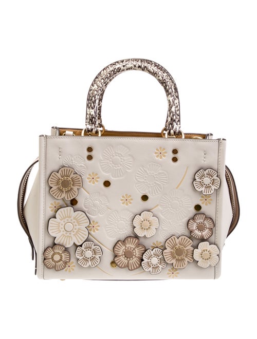 Coach Leather Top Handle Bag