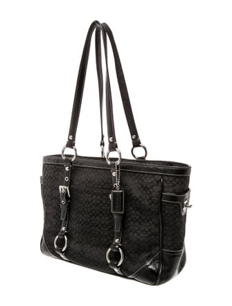 Coach Canvas Shoulder Bag