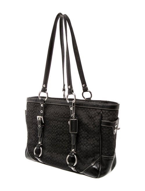 Coach Canvas Shoulder Bag