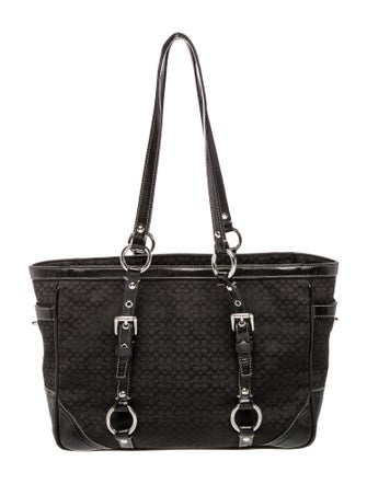 Coach Canvas Shoulder Bag