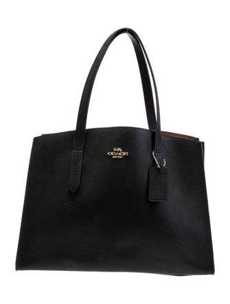 Coach Leather Top Handle Bag