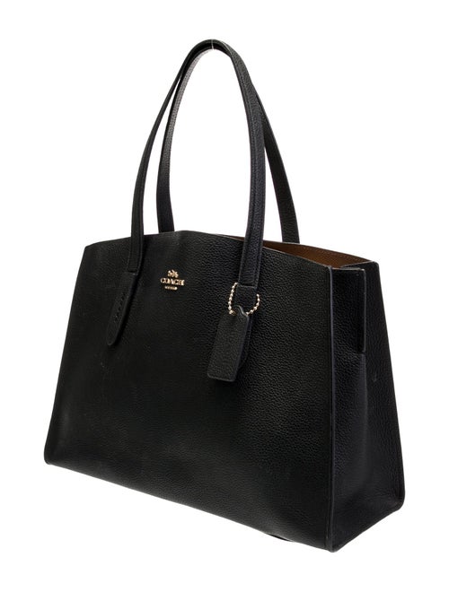 Coach Leather Top Handle Bag