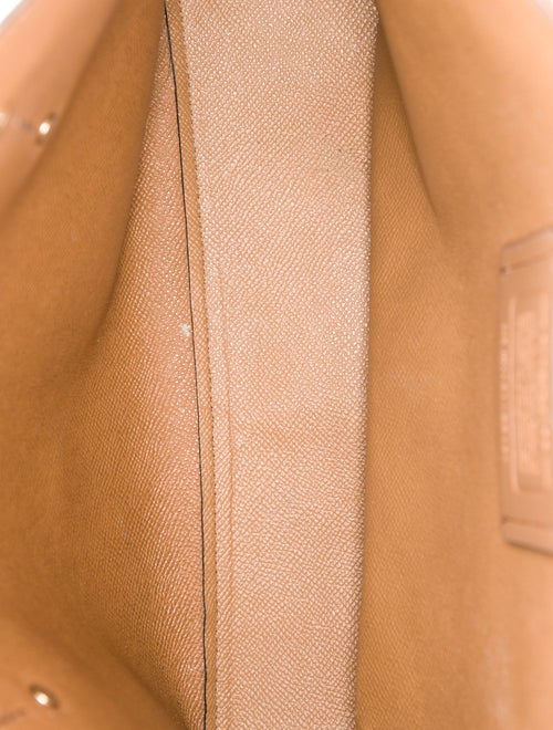 Coach Leather Top Handle Bag