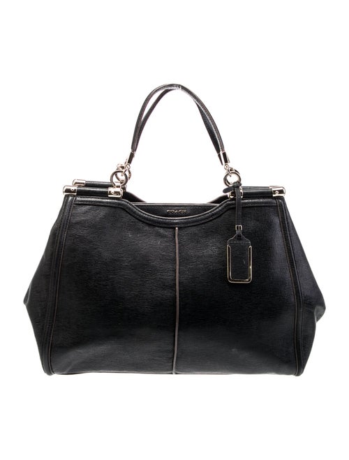 Coach Leather Top Handle Bag