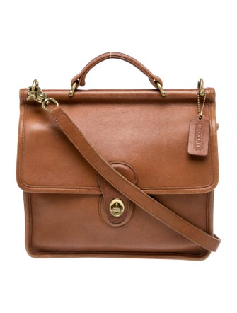 Coach Leather Shoulder Bag