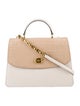 Coach Leather Top Handle Bag