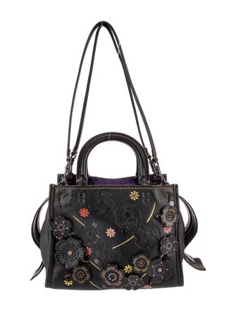 Coach Leather Top Handle Bag