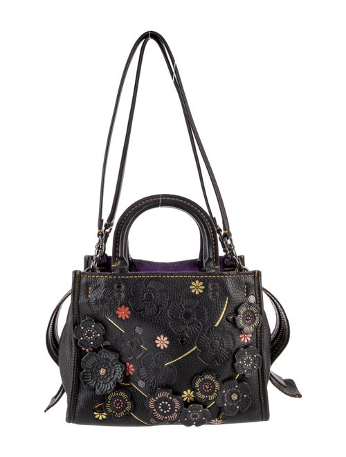 Coach Leather Top Handle Bag