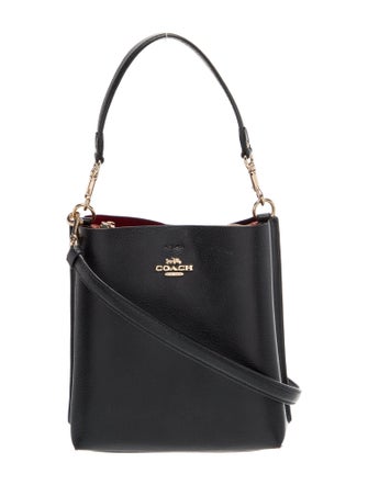 Coach Leather Bucket Bag