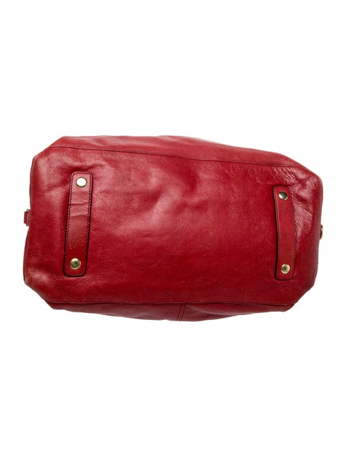 Coach Leather Top Handle Bag