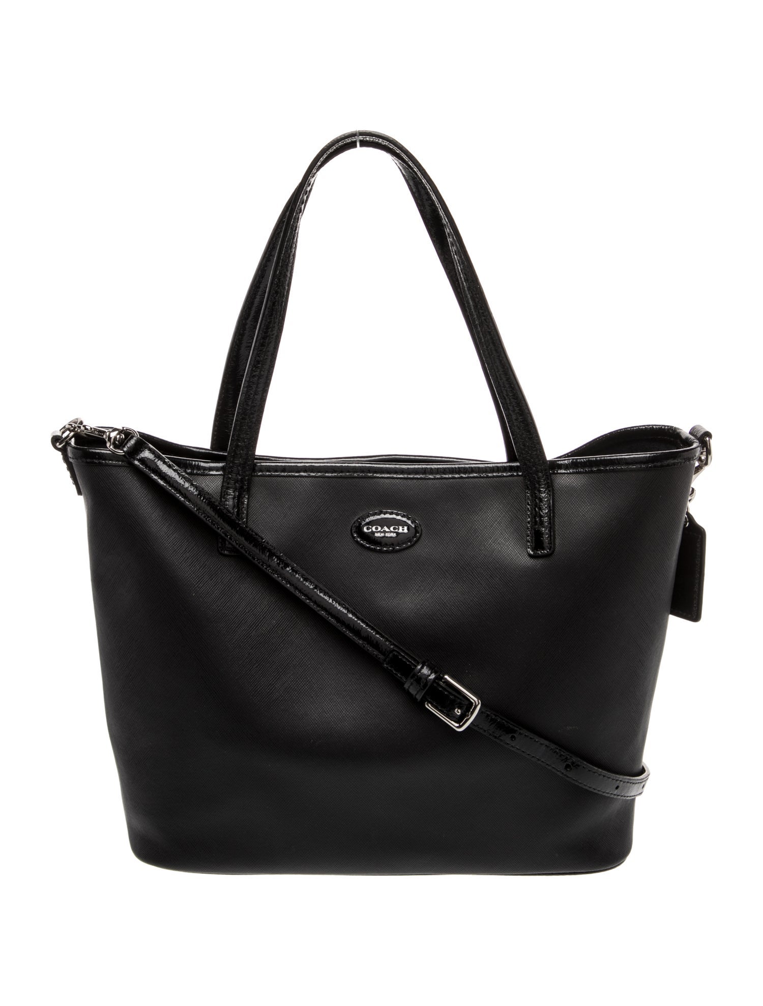 Coach Leather Top Handle Bag