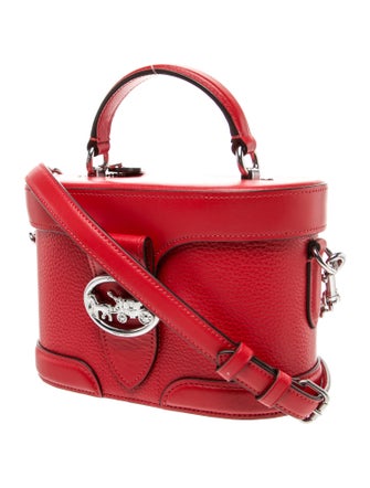 Coach Leather Top Handle Bag