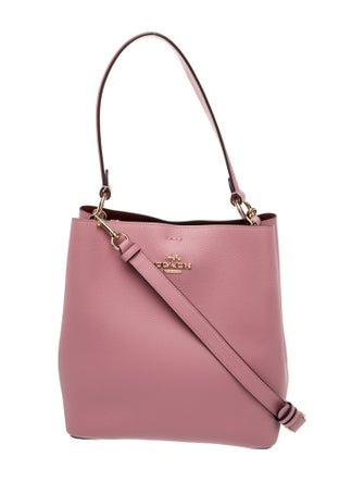 Coach Leather Bucket Bag