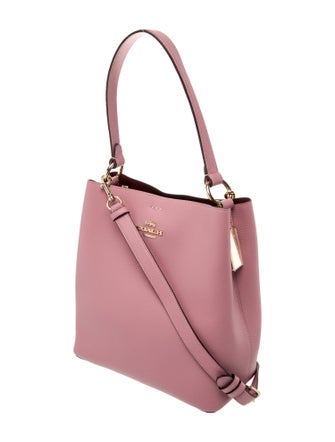 Coach Leather Bucket Bag