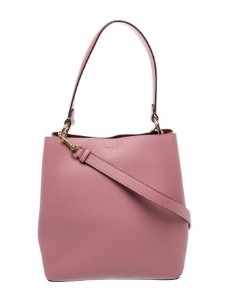 Coach Leather Bucket Bag