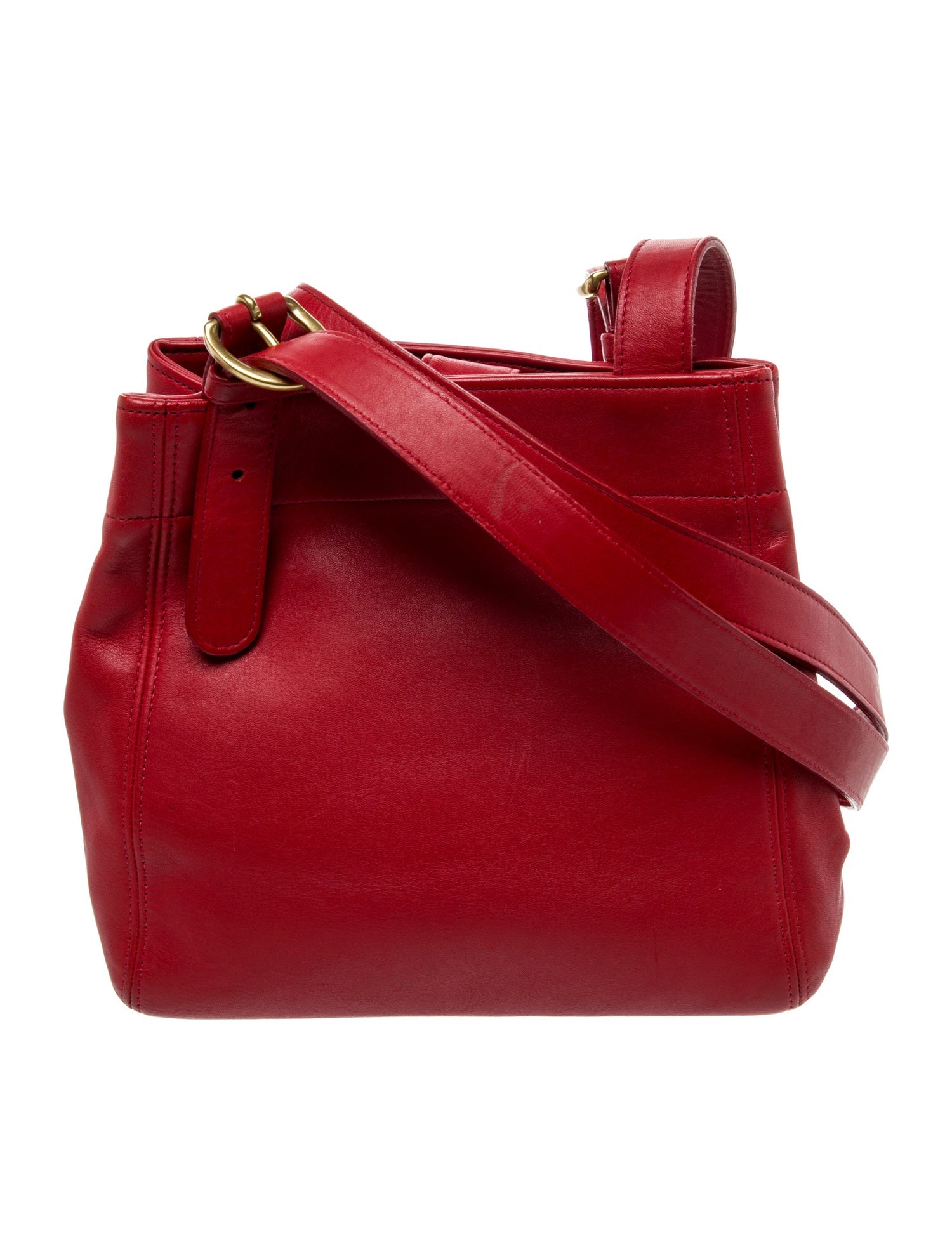 Coach Leather Shoulder Bag Vintage