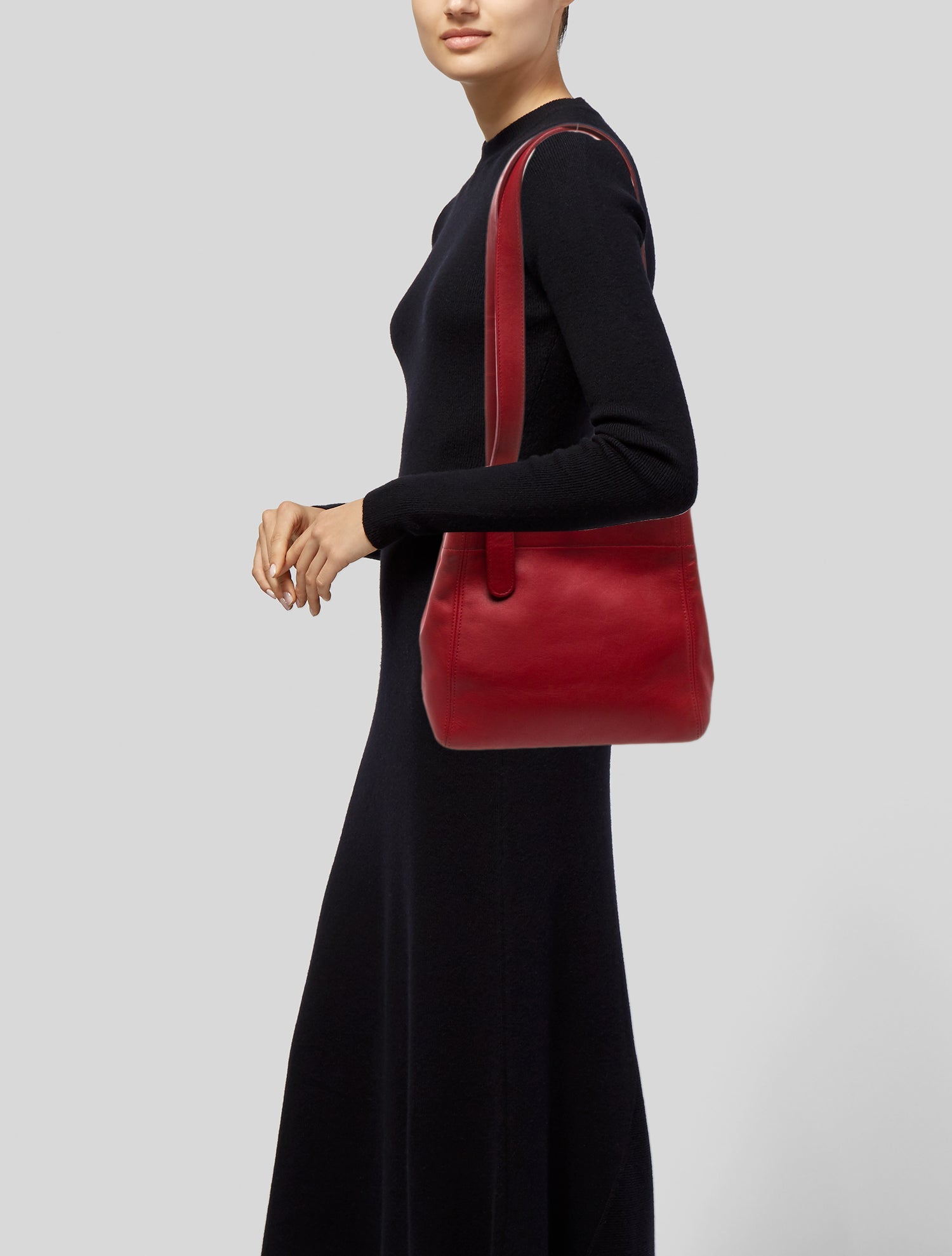 Coach Leather Shoulder Bag Vintage