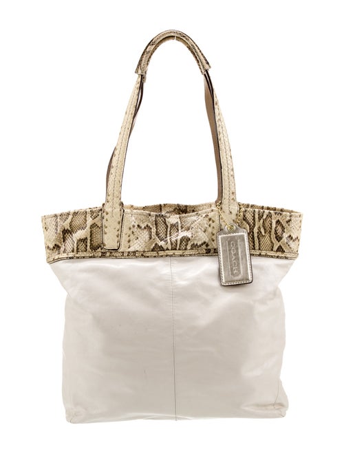 Coach Leather Shoulder Bag