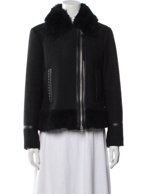 Coach Wool Fur Jacket