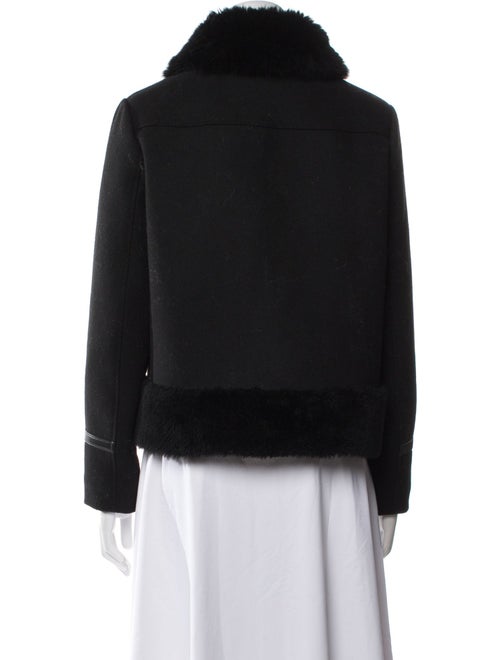 Coach Wool Fur Jacket