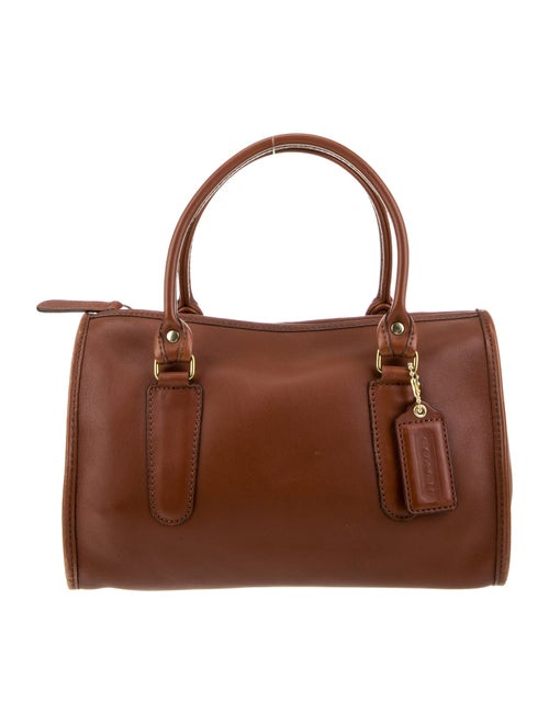 Coach Leather Top Handle Bag