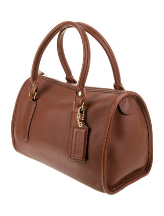 Coach Leather Top Handle Bag