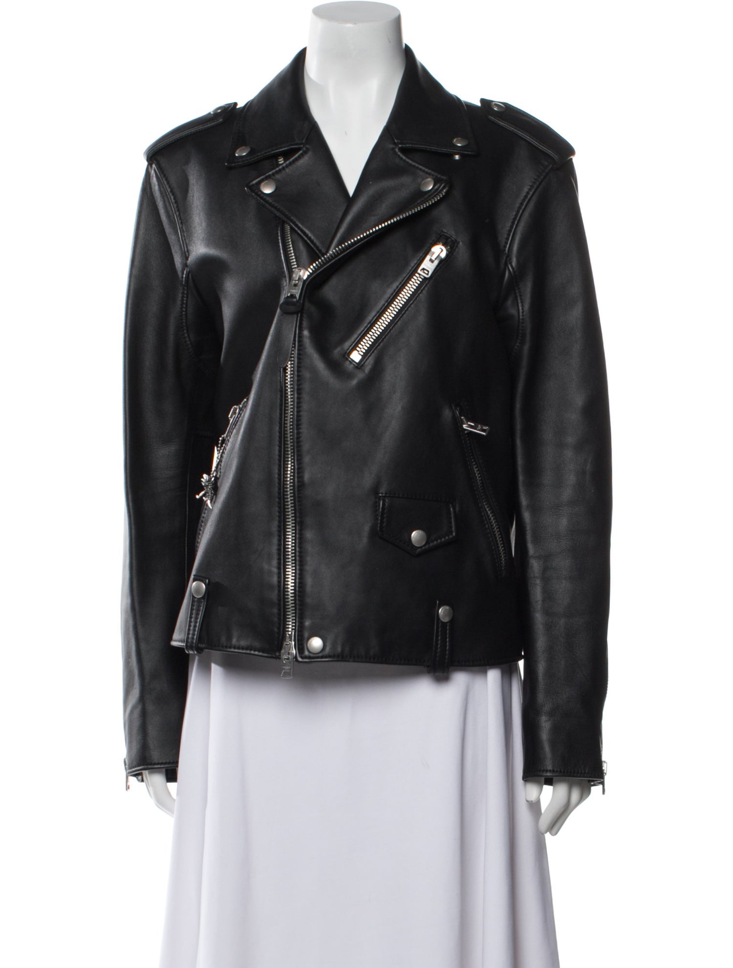 Coach Leather Biker Jacket