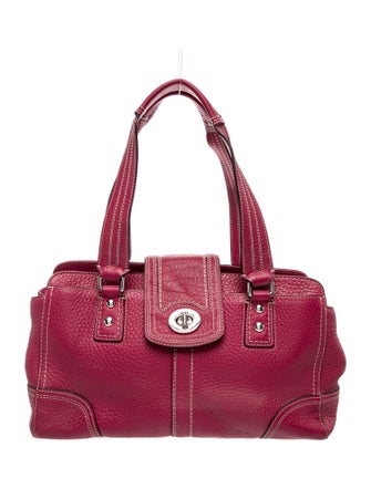 Coach Leather Shoulder Bag