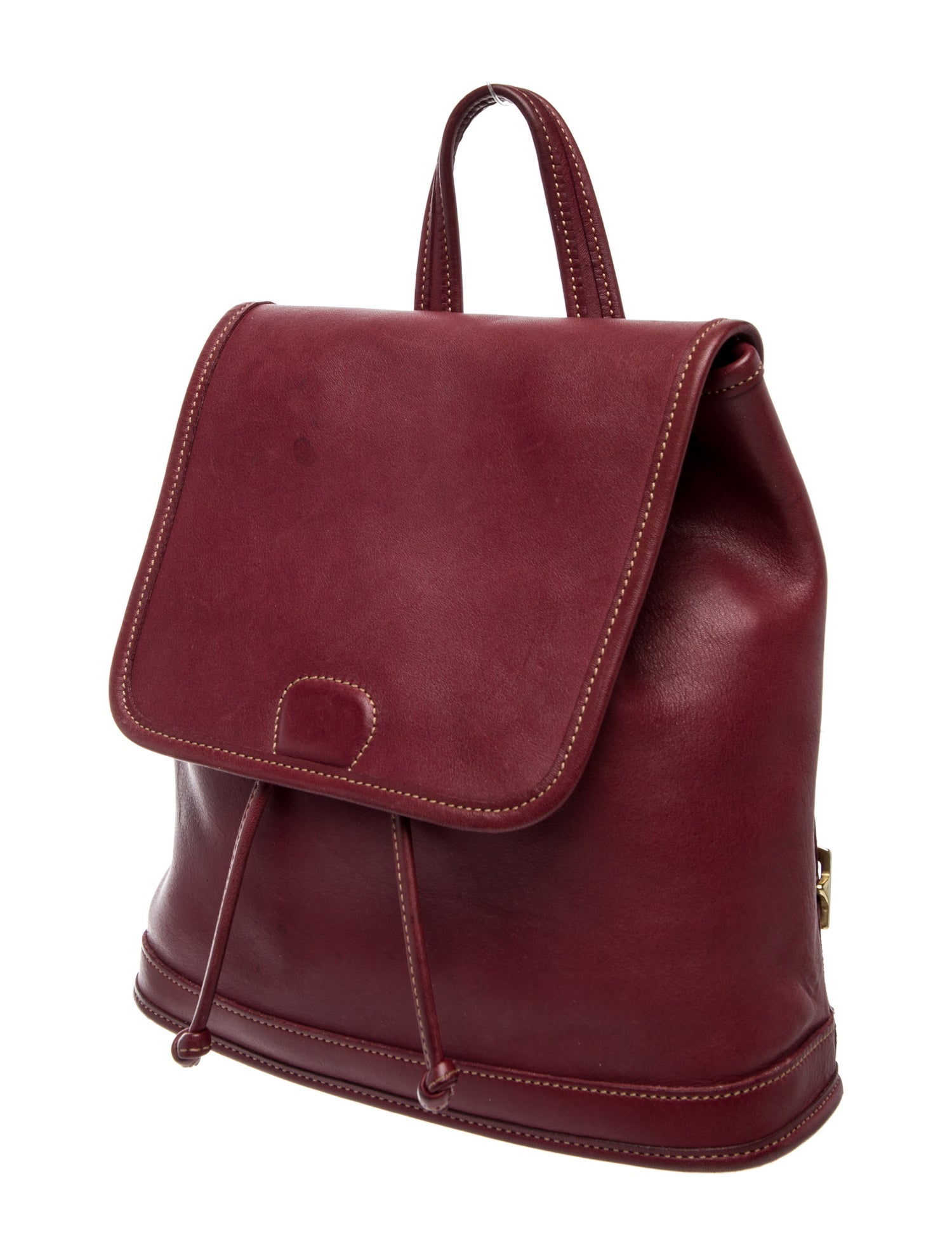 Coach Leather Backpack