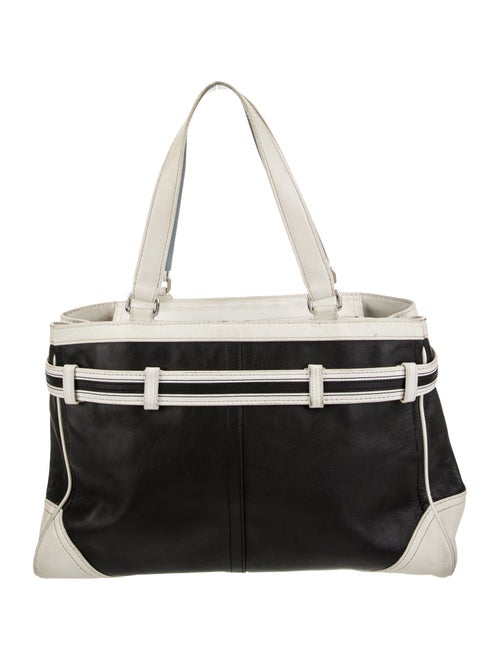 Coach Leather Top Handle Bag