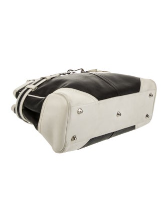 Coach Leather Top Handle Bag