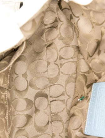 Coach Leather Top Handle Bag