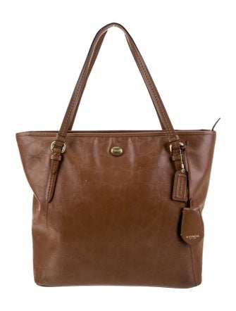 Coach Leather Tote