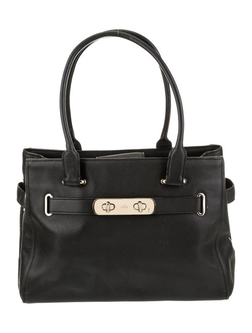 Coach Leather Top Handle Bag