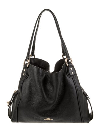 Coach Leather Top Handle Bag