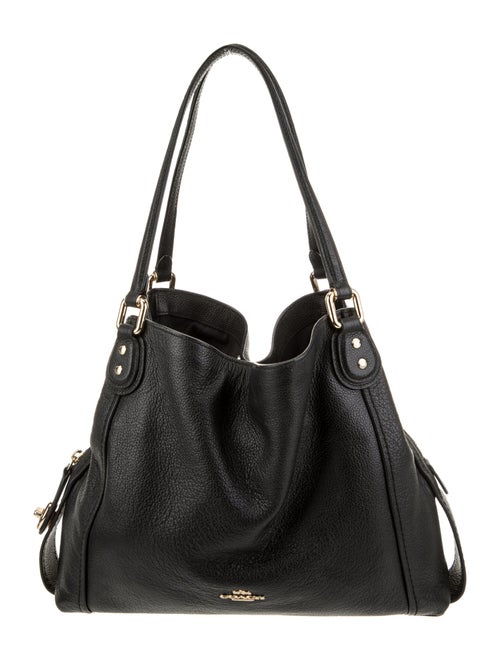 Coach Leather Top Handle Bag