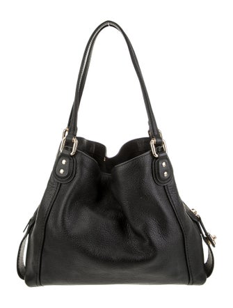 Coach Leather Top Handle Bag