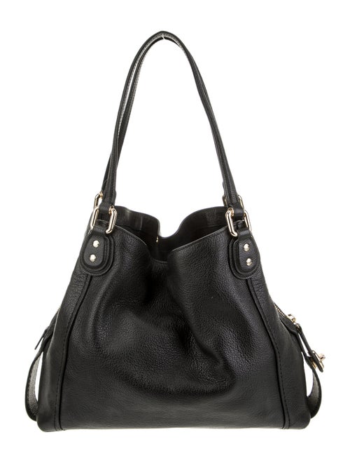 Coach Leather Top Handle Bag