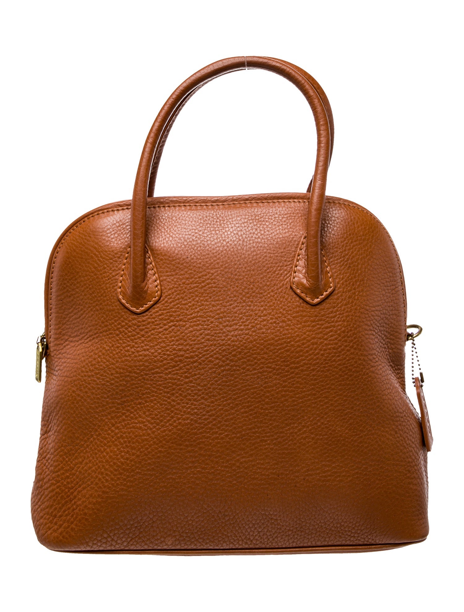 Coach Leather Top Handle Bag