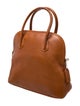 Coach Leather Top Handle Bag