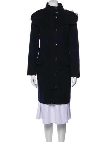 Coach Coats Wool Fur Coat US 2 | XS