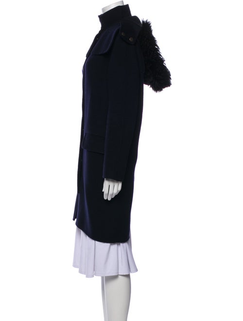 Coach Wool Fur Coat